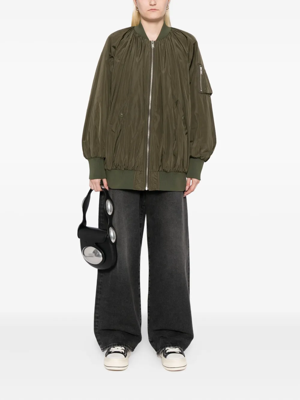 Undercover drape MA-1 jacket | Varsity Jackets | Image 2