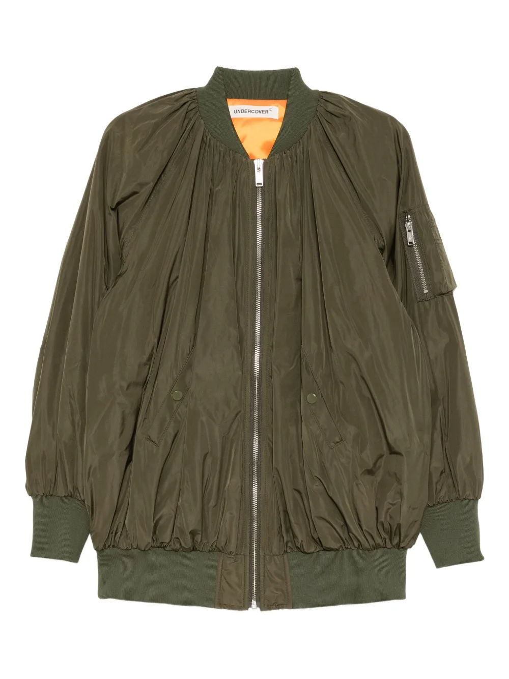 Undercover drape MA-1 jacket | Green | Image 1