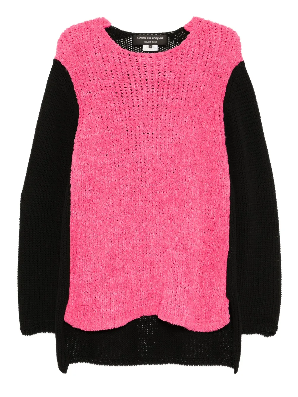 Comme des Garçons Homme Plus contrast-color jumper | Pink | Image 1
