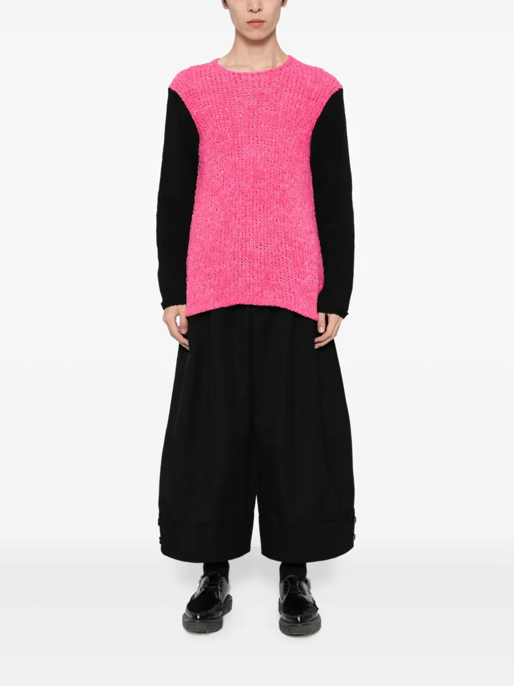 Comme des Garçons Homme Plus contrast-color jumper | Knitted Sweaters | Image 2