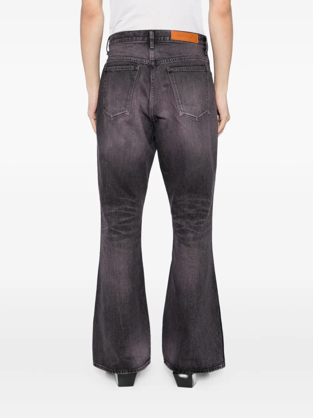 MASU Flared jeans Zwart