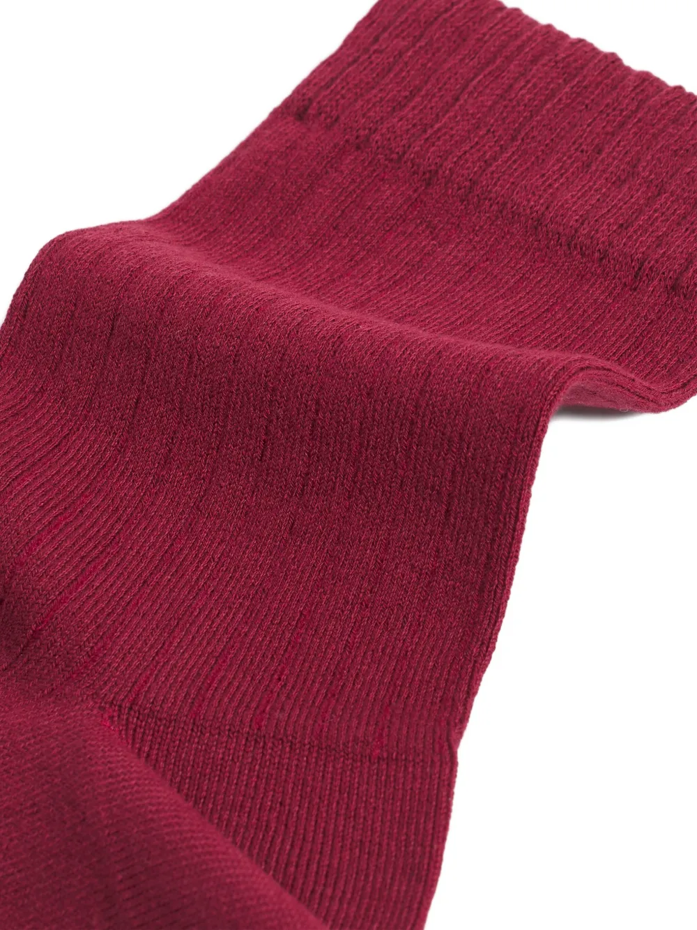 Maison Kitsuné Baby Fox Embroidered Socks In Red