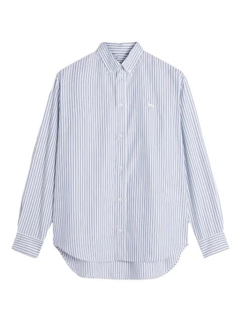 Maison Kitsuné camisa manga larga con motivo de rayas