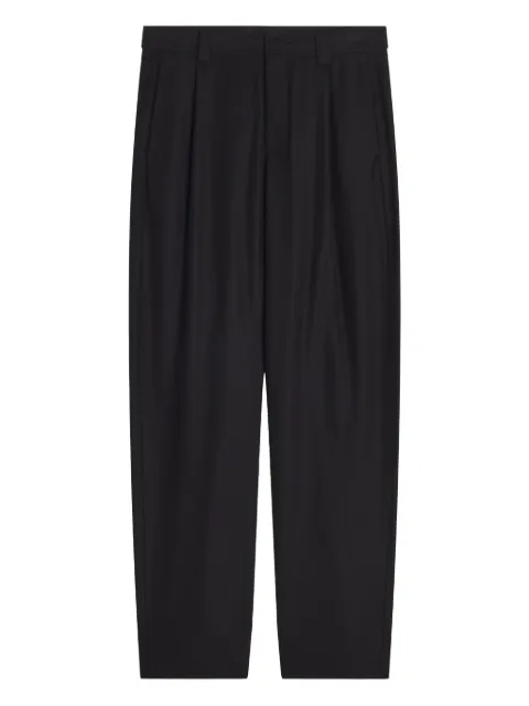 Maison Kitsuné pleated-wool trousers