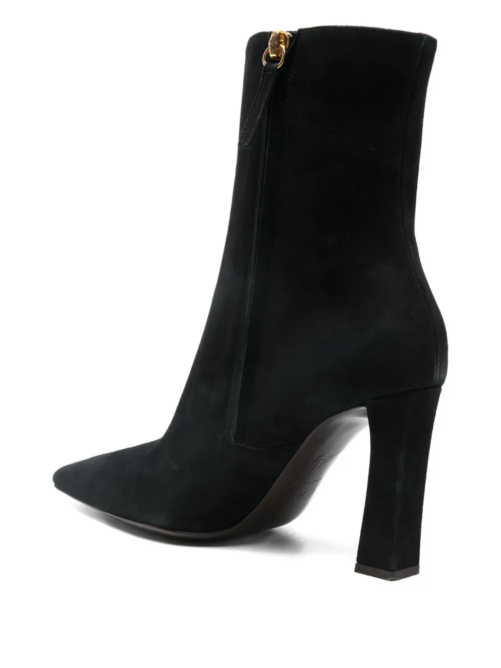 Giuseppe Zanotti Suede Boots In Black