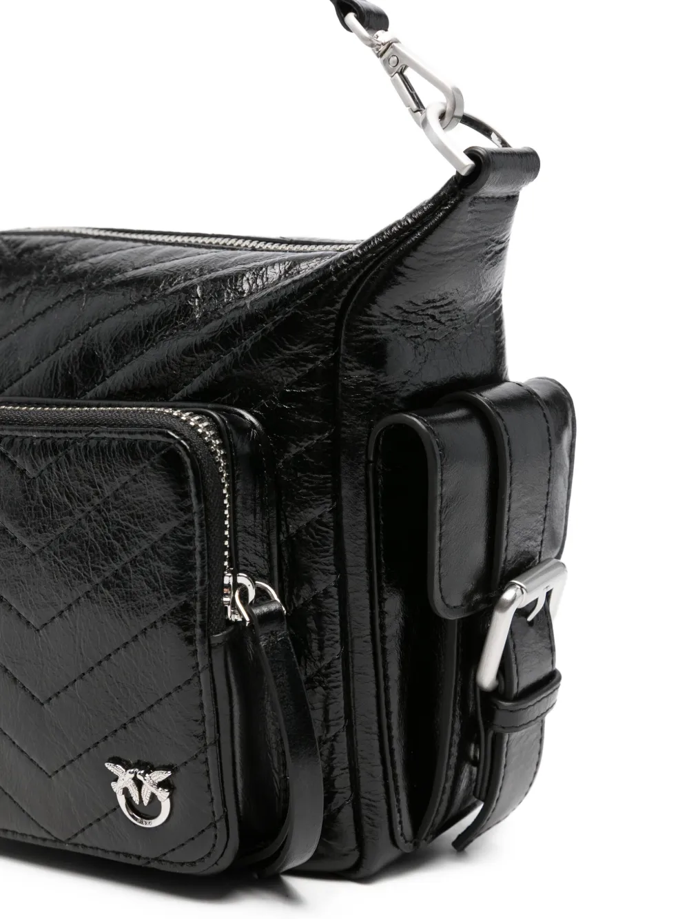 PINKO Gewatteerde boekentas Zwart