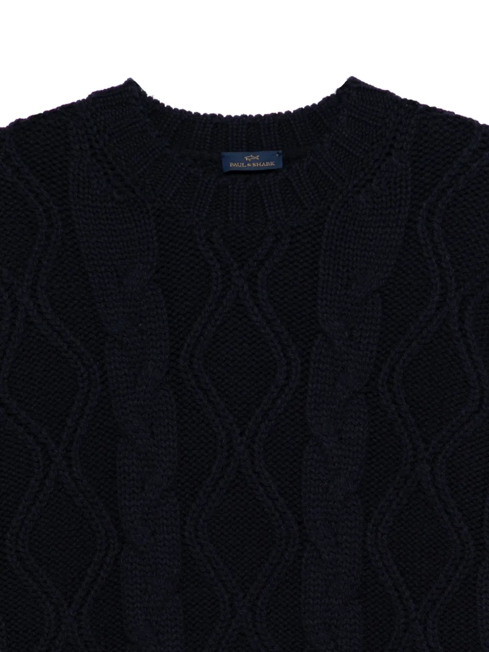 Paul & Shark Trui van merinowol Zwart