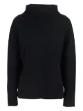P.A.R.O.S.H. roll-neck cashmere top - Black