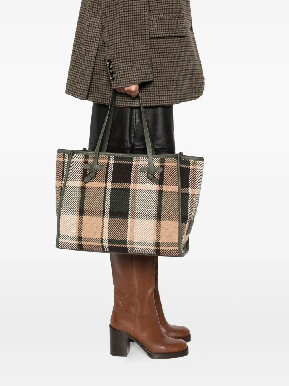 GIANNI CHIARINI Marcella shopper - Groen