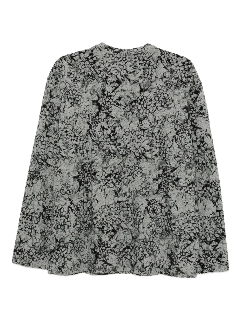 Jnby Floral-print T-shirt In Animal Print