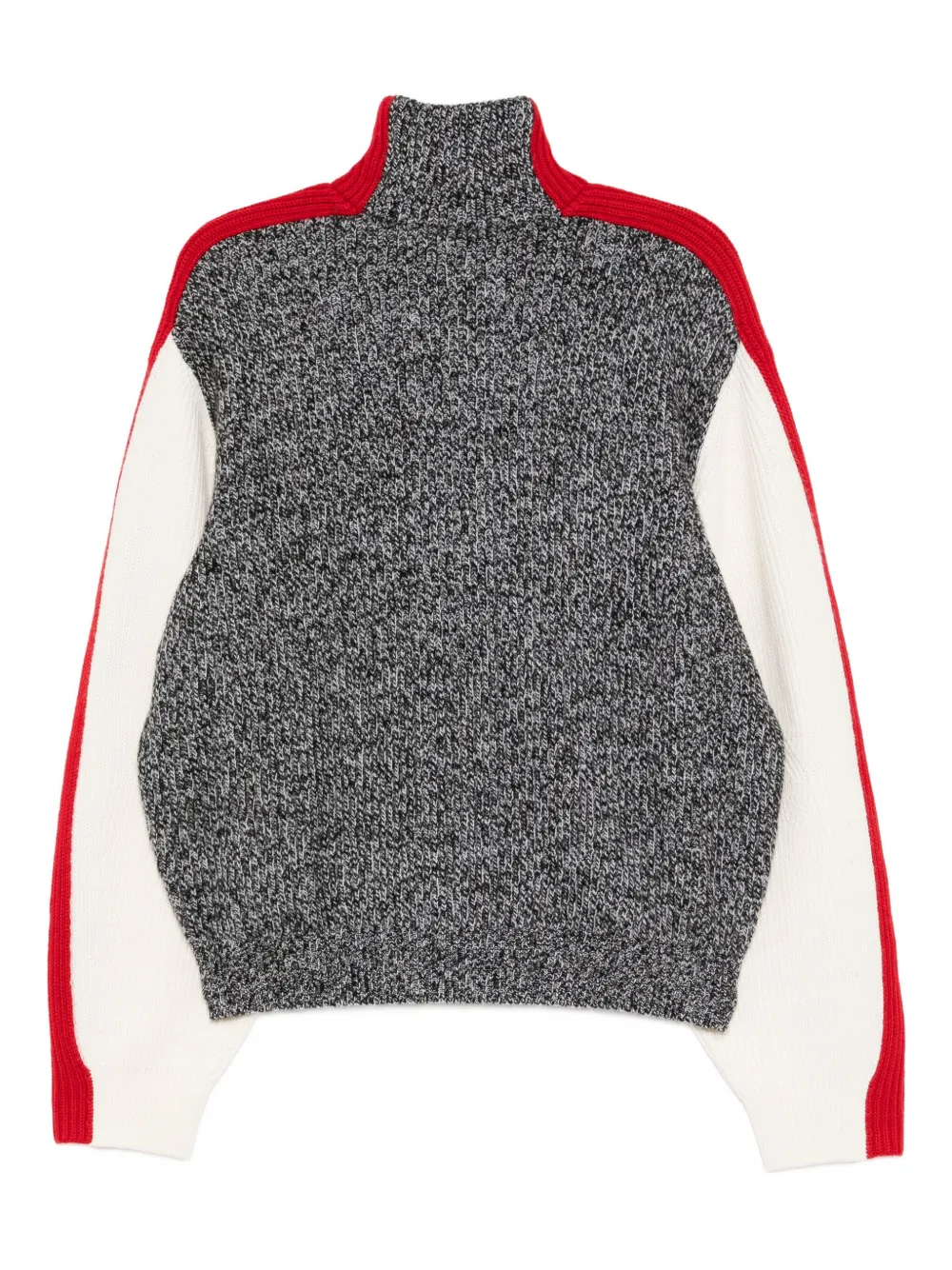 CROQUIS Wollen vest met split - Grijs