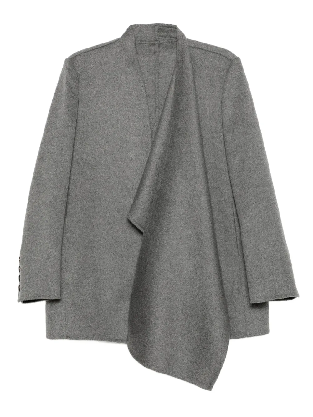 JNBY asymmetric-hem coat | Grey | Image 1