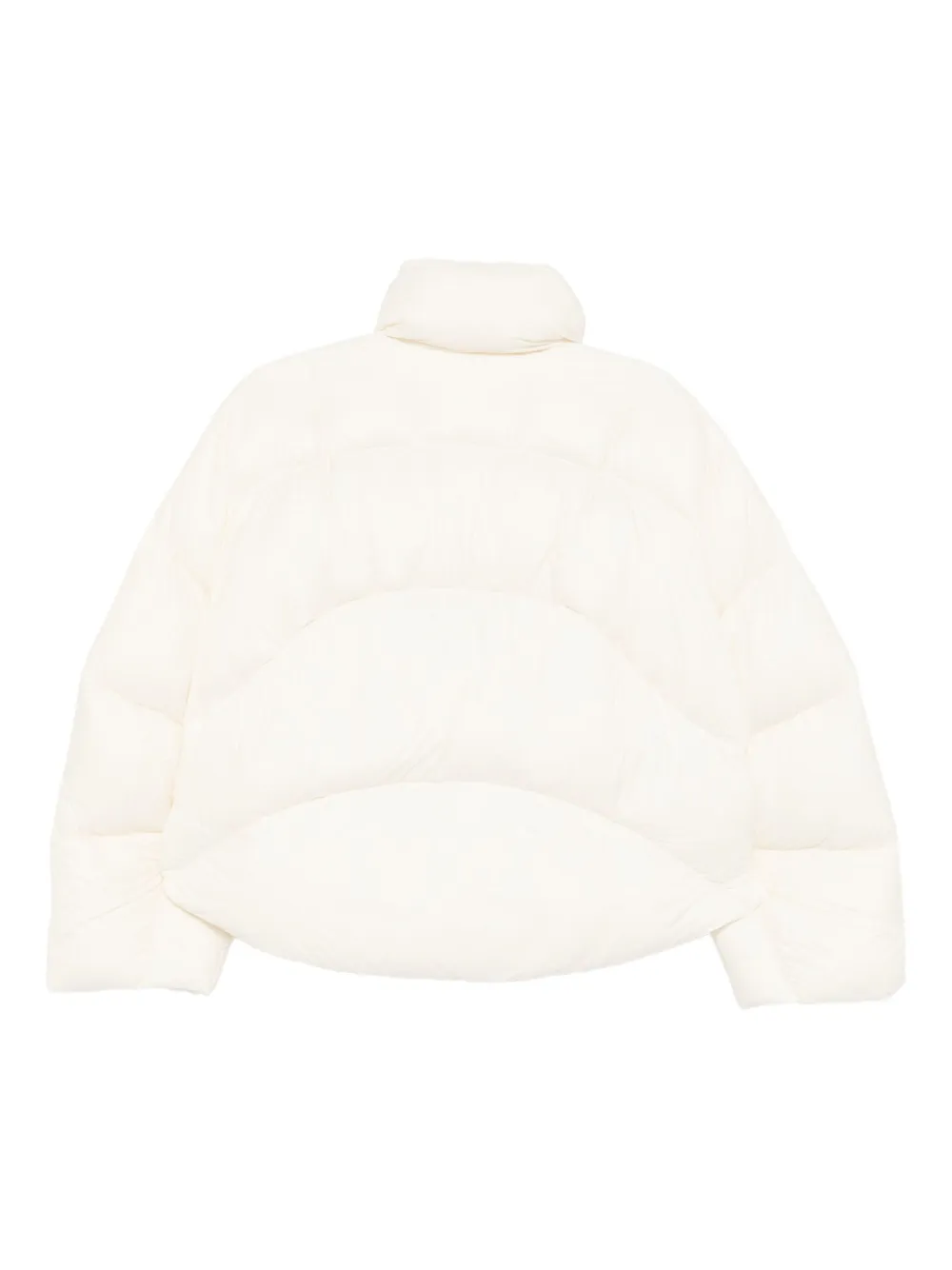 Jnby Cropped Puffer Jacket In Multi