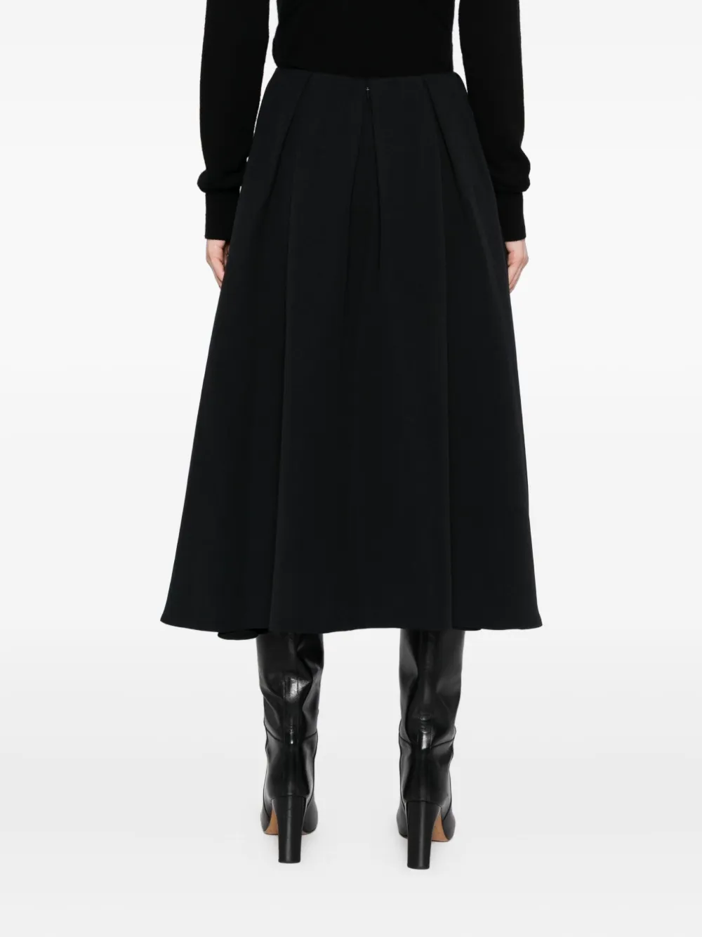 JNBY A-lijn midi-rok Zwart