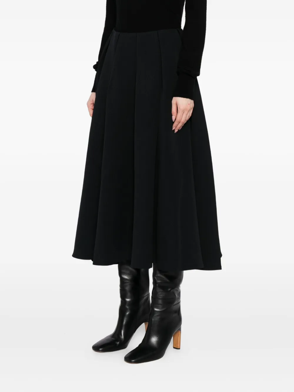 JNBY A-lijn midi-rok Zwart