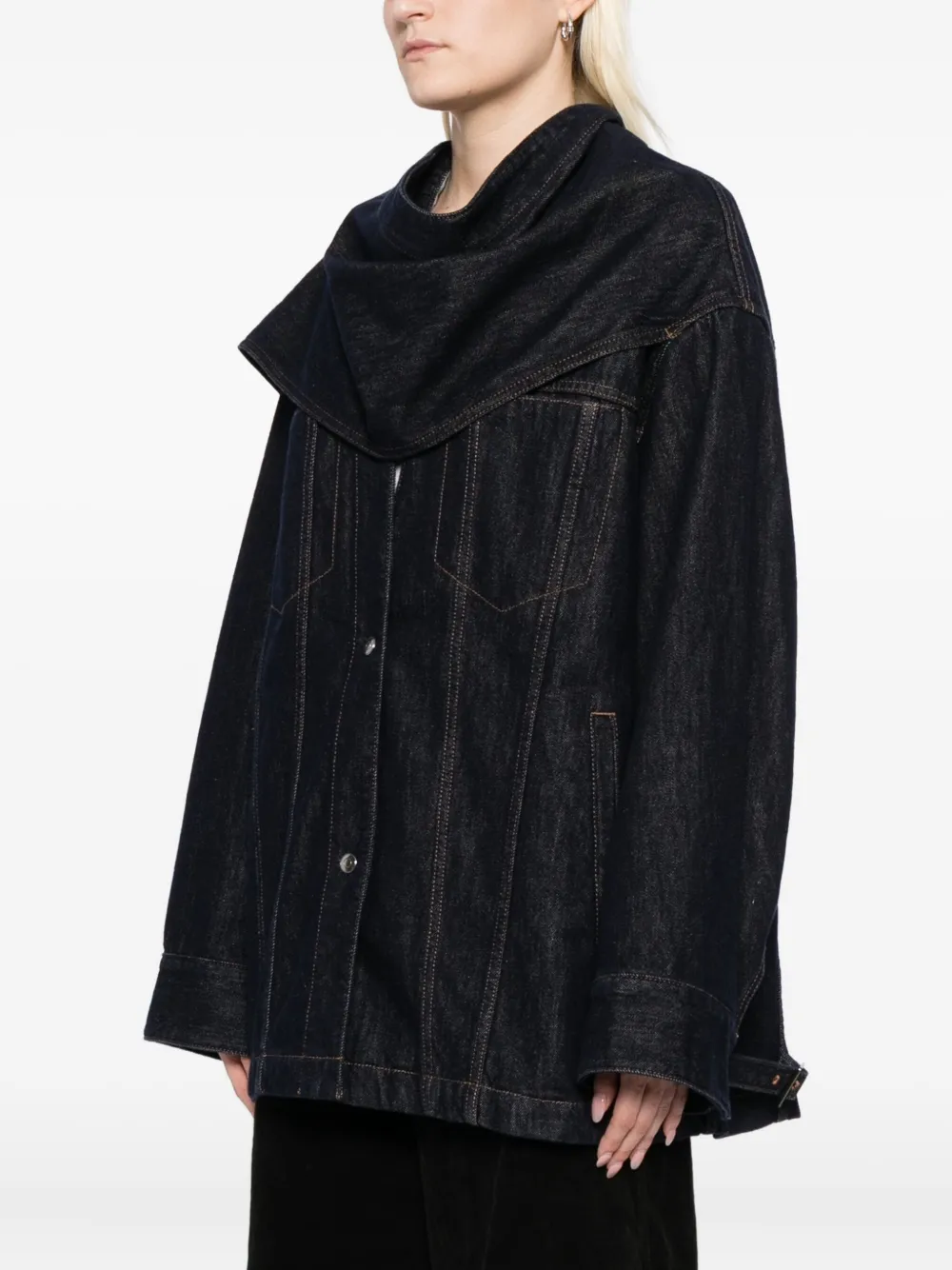 JNBY Denim jack Blauw