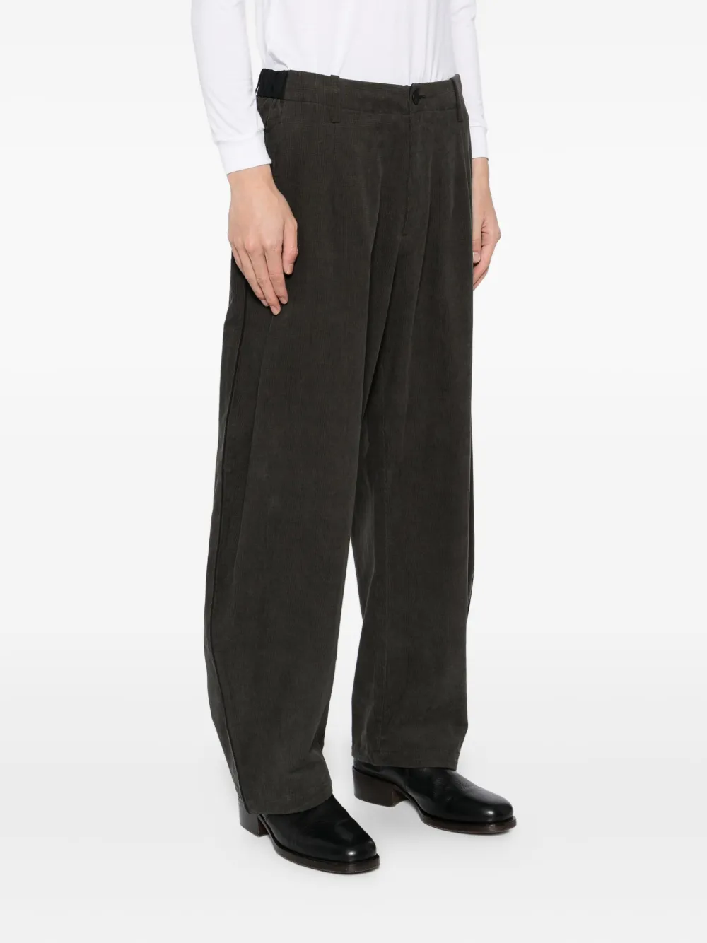 CROQUIS Katoenen broek Grijs