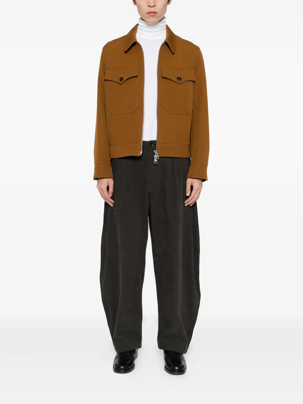 CROQUIS Katoenen broek - Grijs