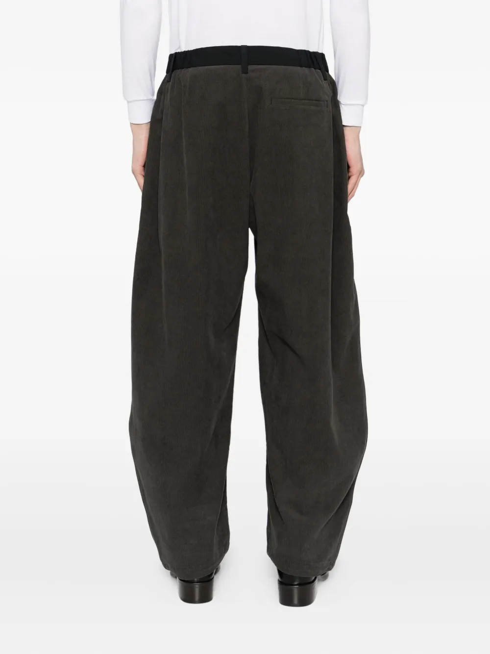 CROQUIS Katoenen broek Grijs