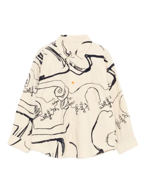 jnby by JNBY all-over graphic print blouse
