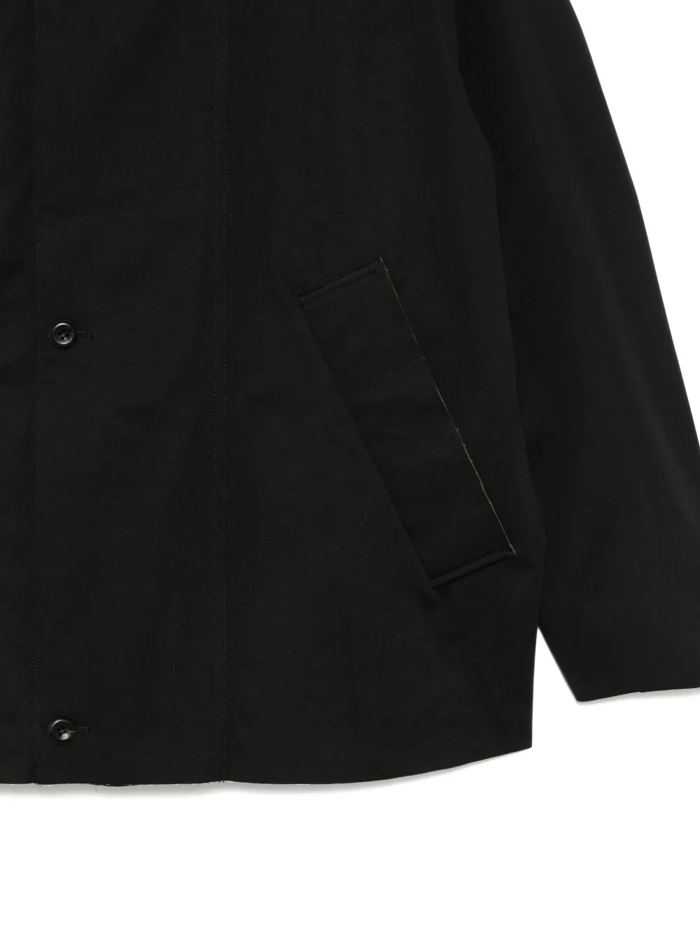 CROQUIS Jack met vlakken en capuchon Zwart