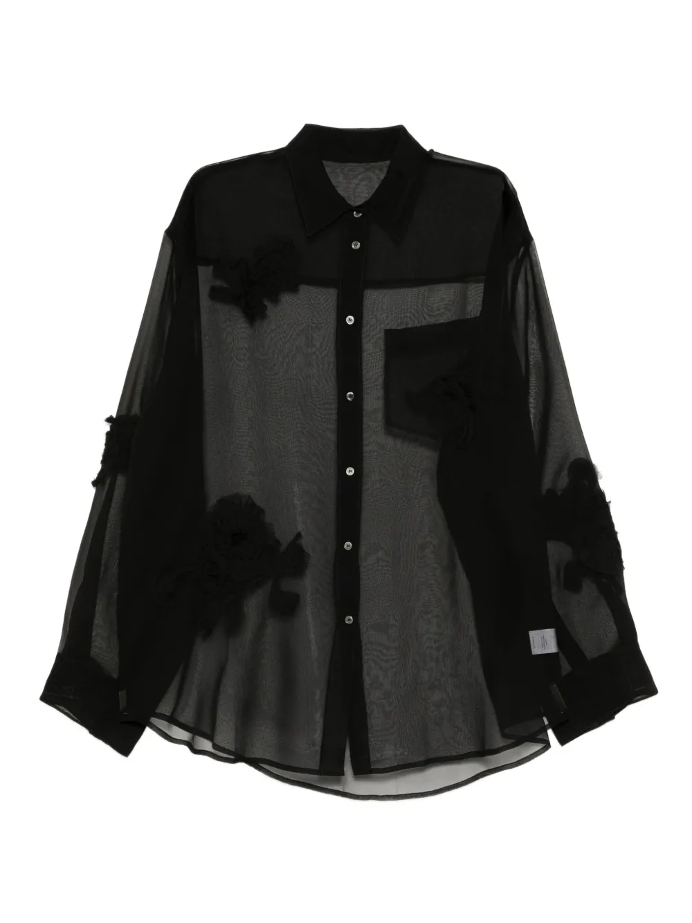 JNBY silk shirt | Black | Image 1