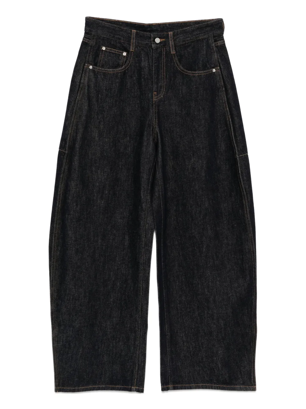 JNBY cuffed cotton jeans | Blue | Image 1