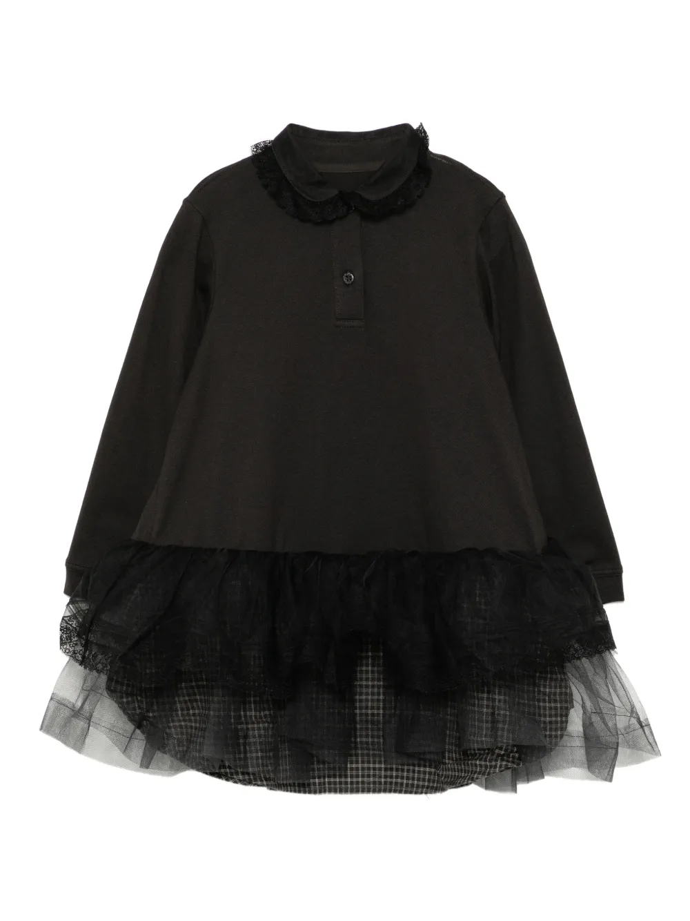 jnby by JNBY spliced dress | Black | Image 1