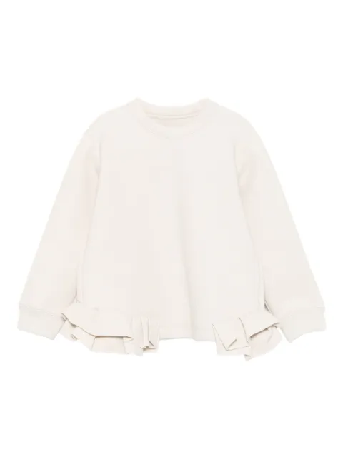 jnby by JNBY pleated-edge sweatshirt