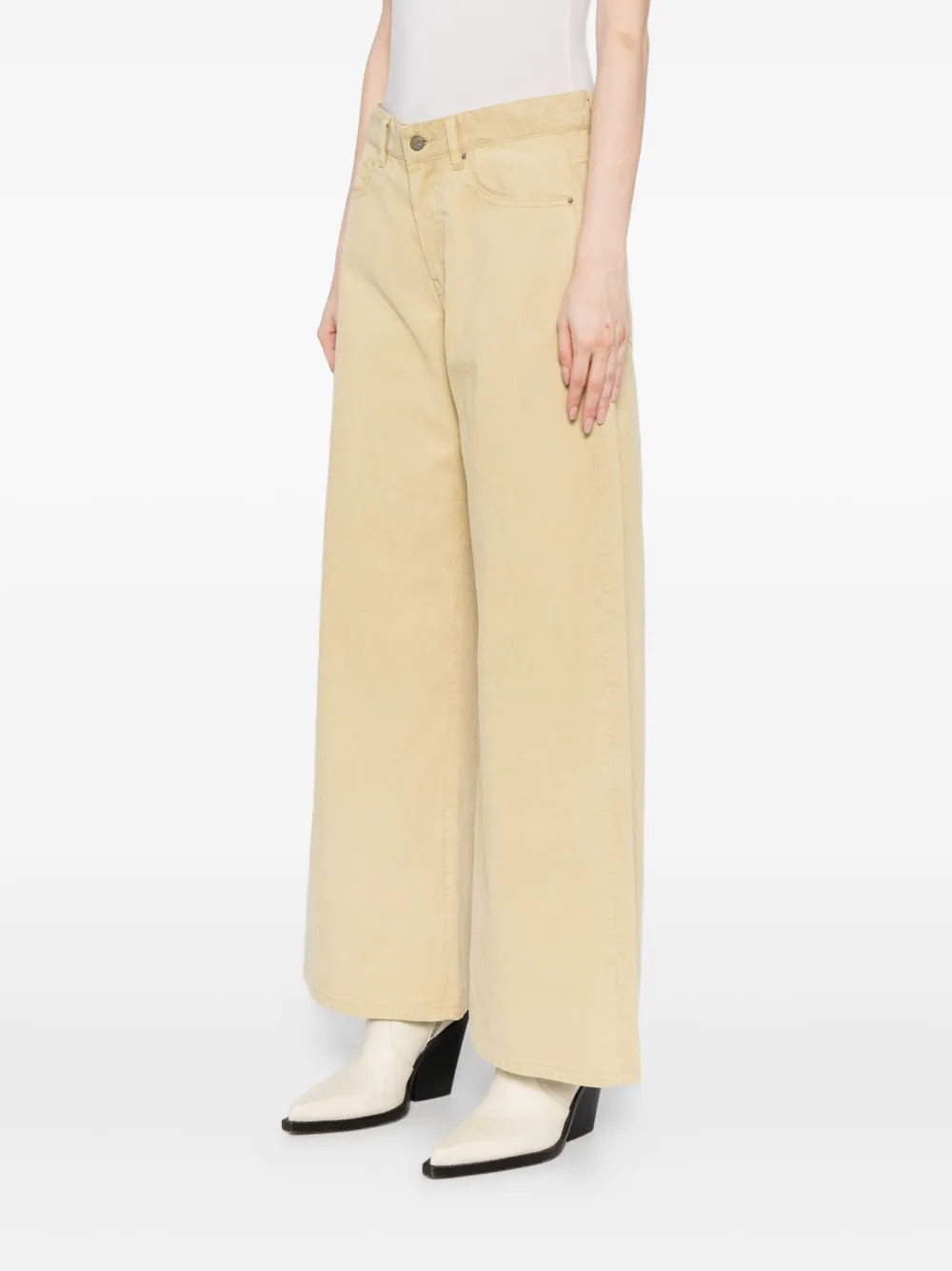 JNBY Katoenen broek Geel