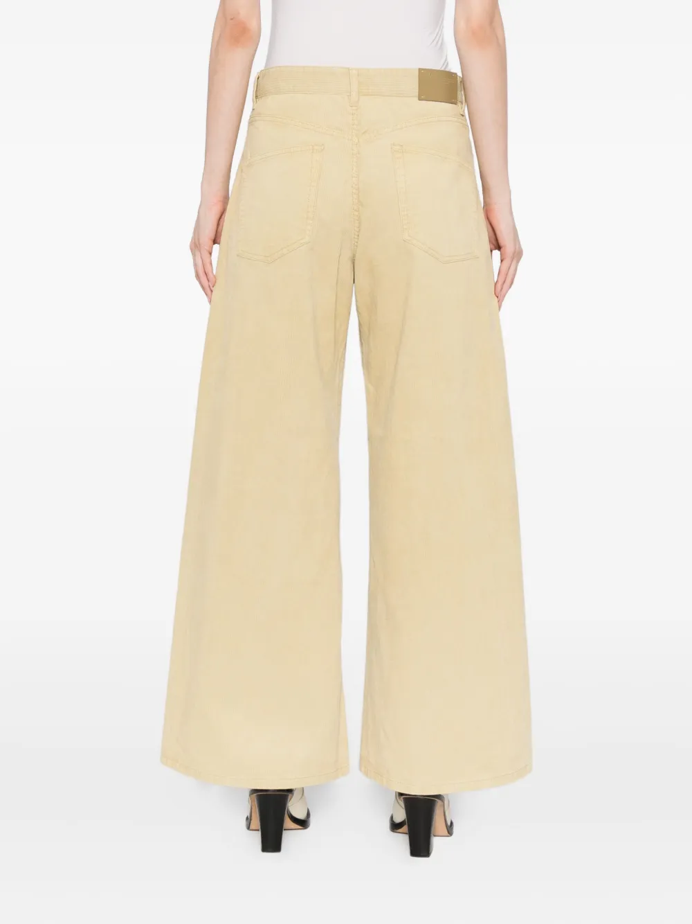 JNBY Katoenen broek Geel