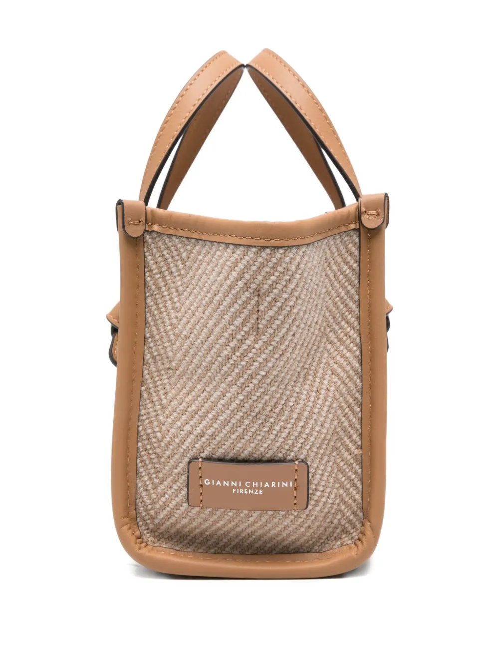 Gianni Chiarini Marcella Tote Bag In Neutral