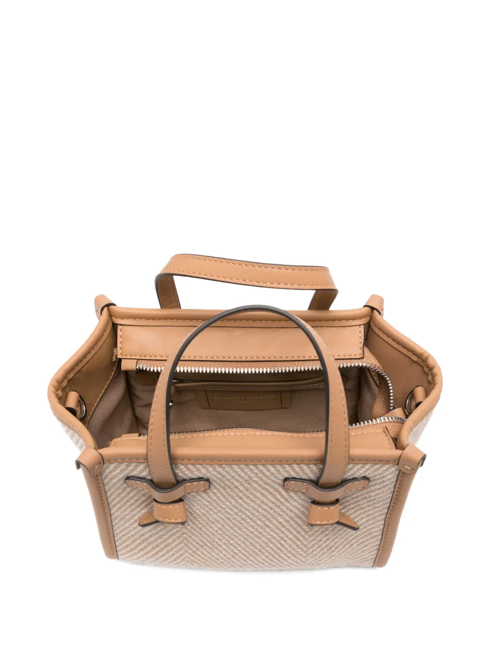 Gianni Chiarini Marcella Tote Bag In Neutral