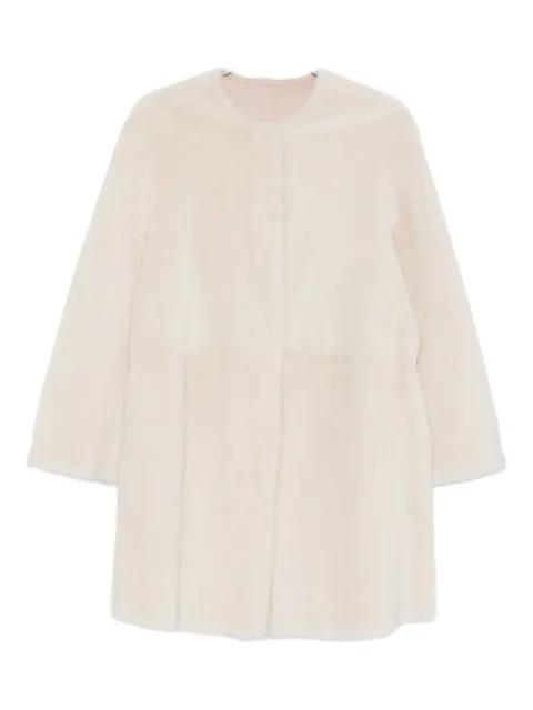 Manzoni 24 sheepskin reversible coat