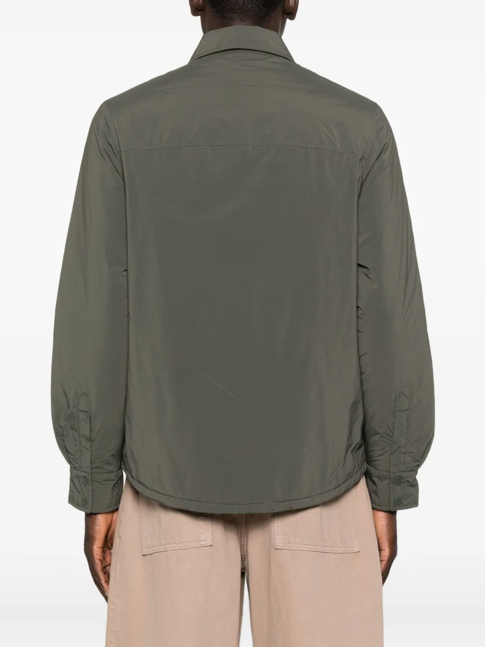 K-way Flap-pocket Shirt In Green