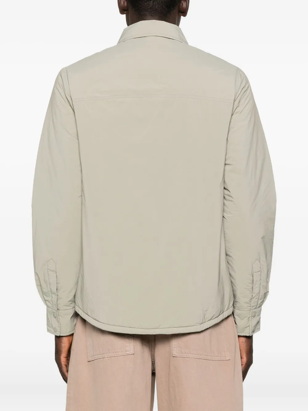 K-Way Overhemd met klepzak Beige