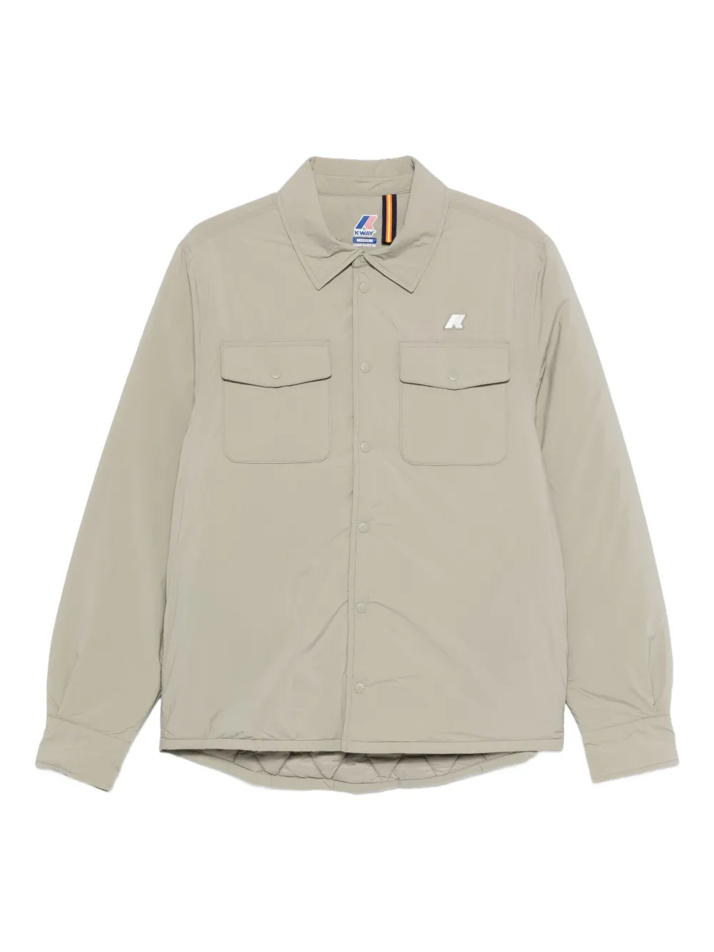 K-Way flap-pocket shirt | Neutrals | Image 1