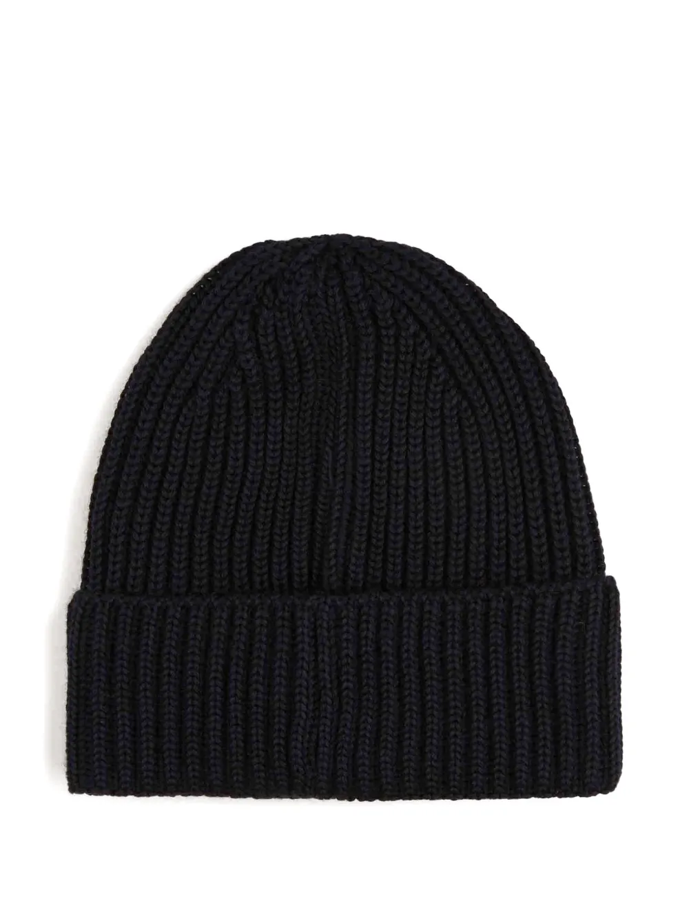 C.P. Company ribbed lens beanie hat - Zwart