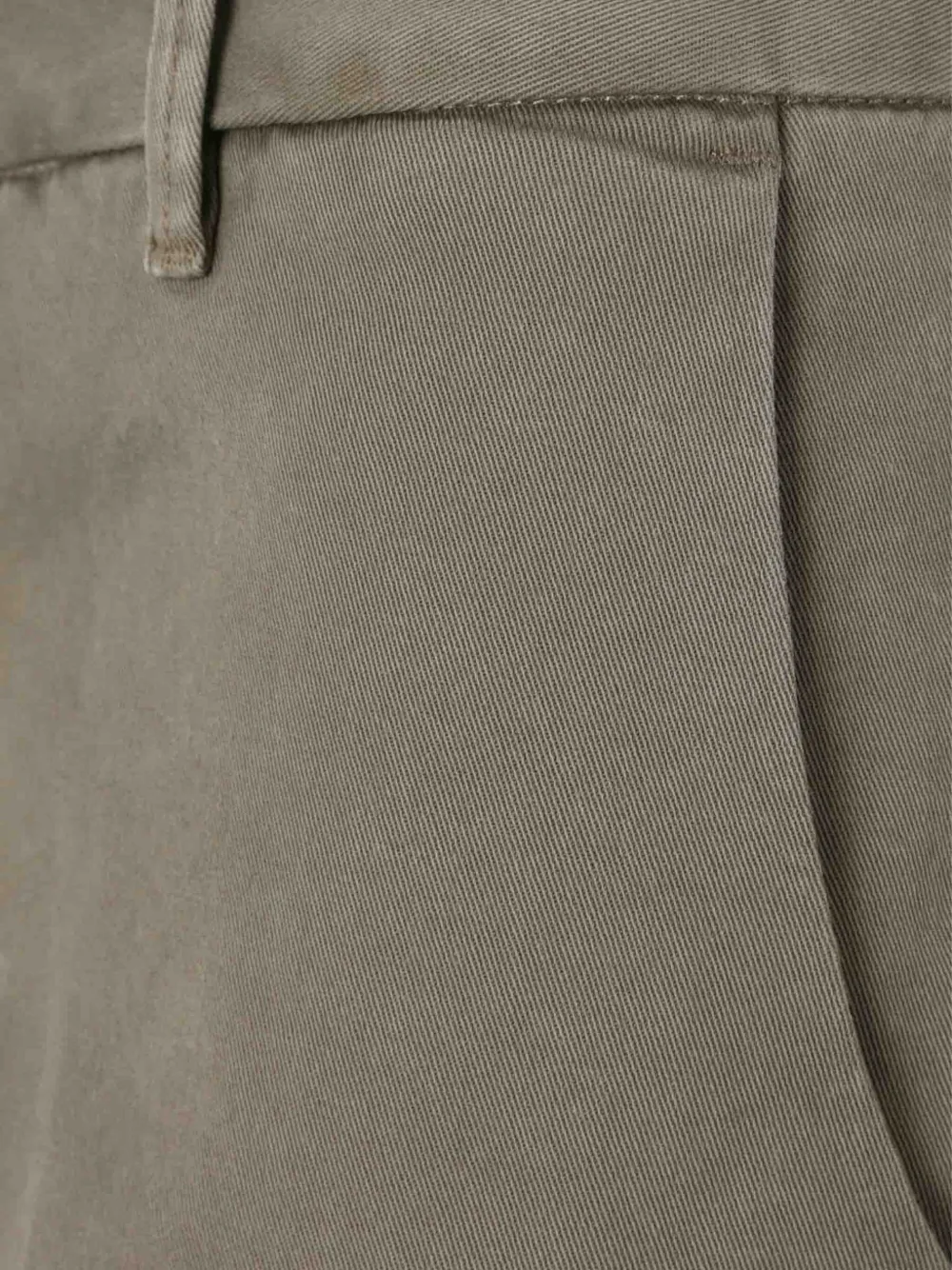 Nine In The Morning Button-fly Cotton Trousers In Gray