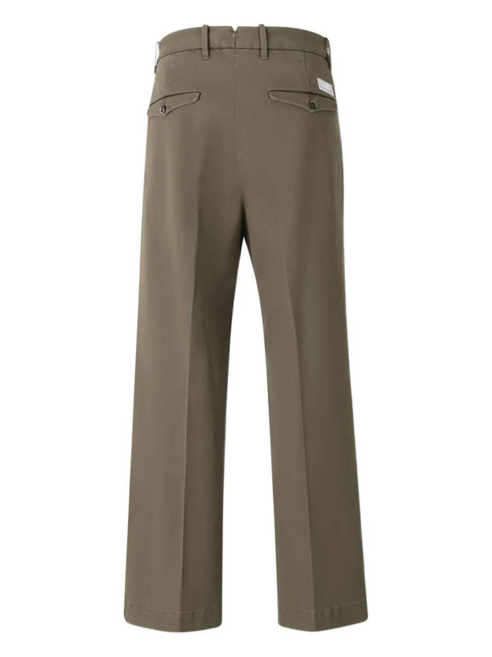 Nine In The Morning button-fly cotton trousers - Groen