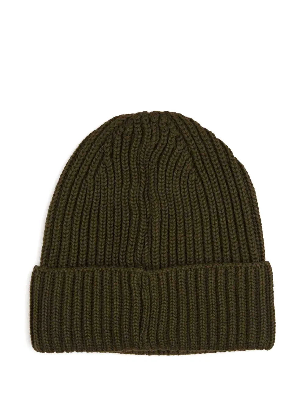 C.P. Company ribbed lens beanie hat - Groen