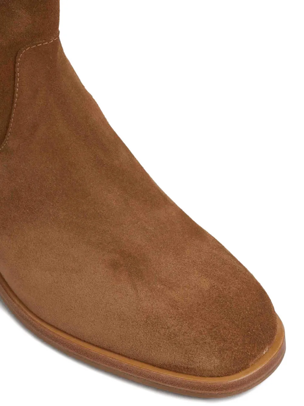 Henderson Baracco Suède laarzen met rits Bruin