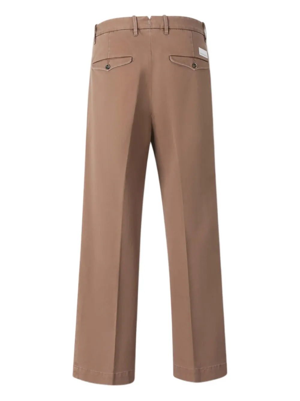 Nine In The Morning button-fastening cotton trousers - Bruin