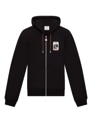 パーカー・フーディ CASABLANCA Men Hoodies UWPS25JTP293 05 Grey Diamond Column Hooded Sweatshirt | Casablanca Paris