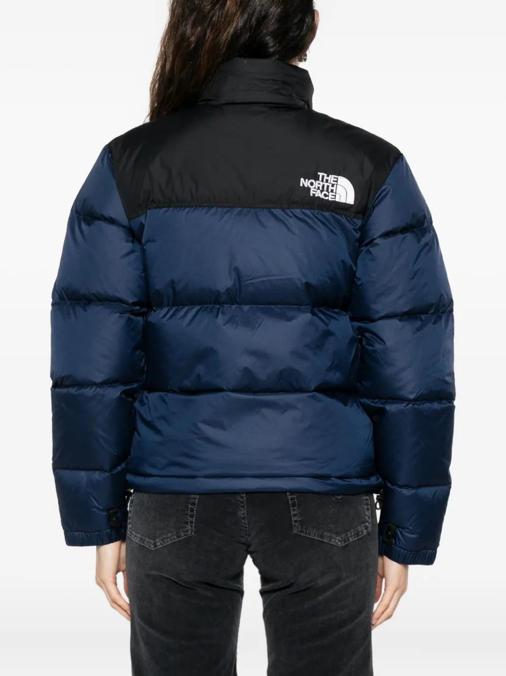 The North Face 1996 Retro Nuptse donsjack met hoge hals Blauw