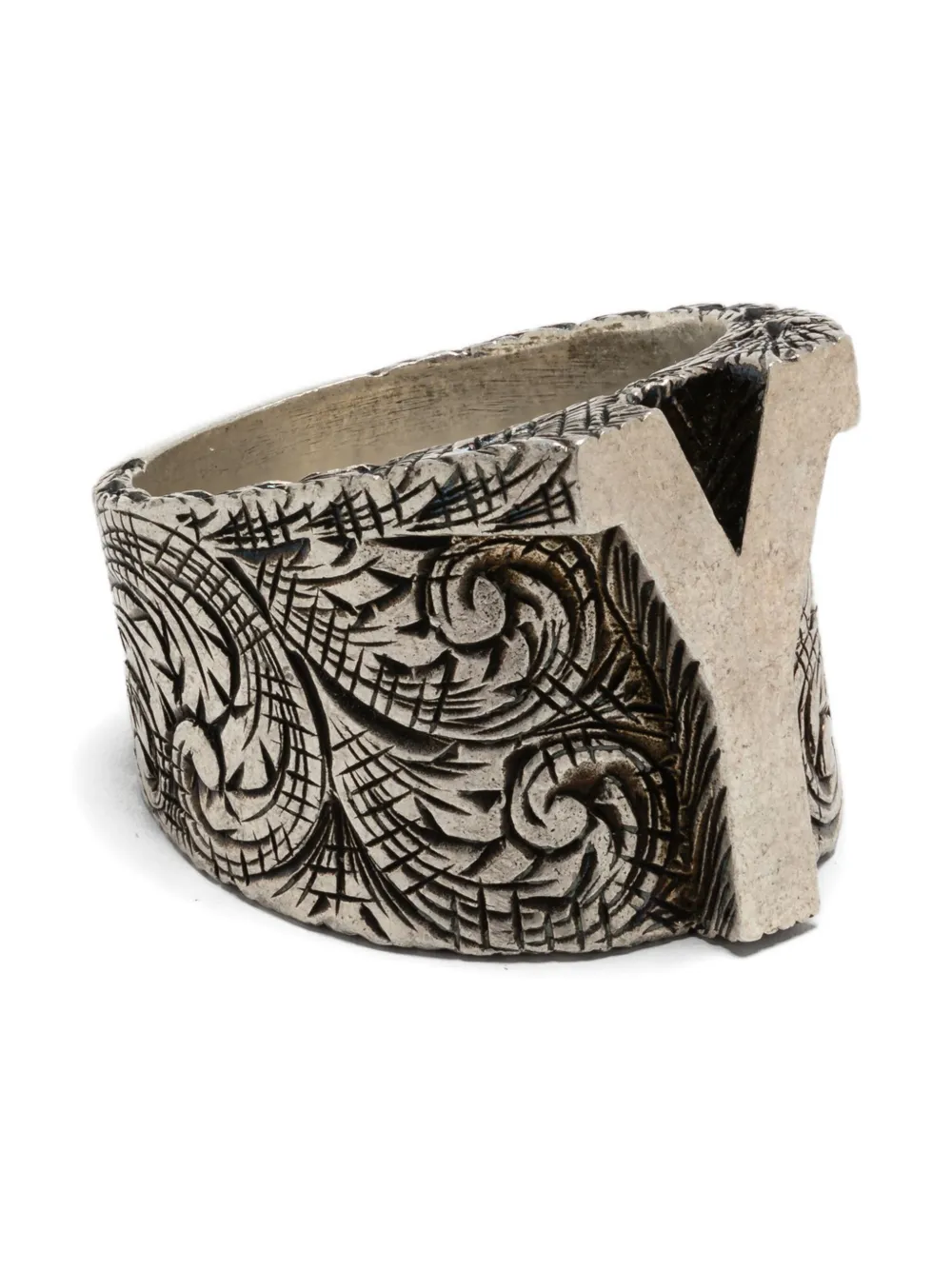 Gucci Pre-Owned Anello Y in argento sterling anni 2020