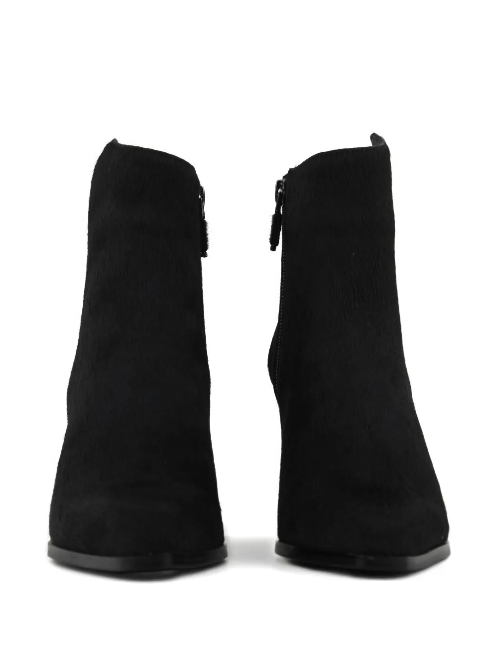 Lola Cruz Amina Pointed-toe Ankle Boots In Black