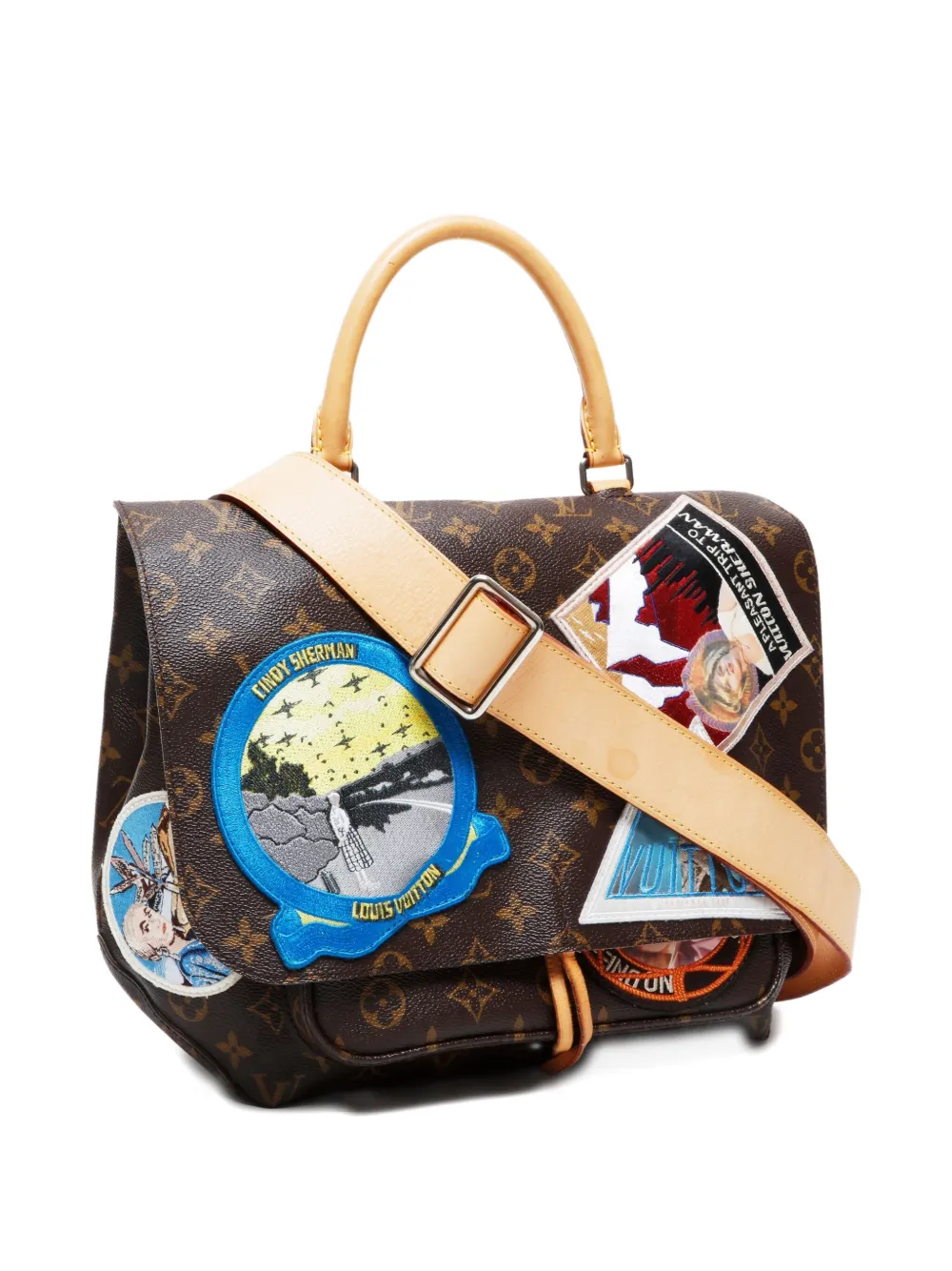 Pre-owned Louis Vuitton 2014 X Cindy Sherman Camera Tote Bag In Brown