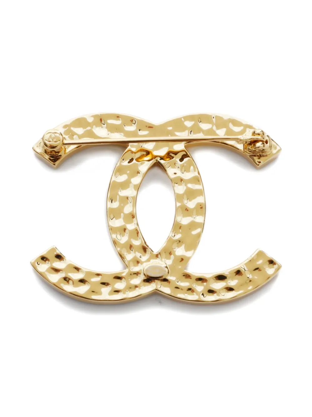 CHANEL Pre-Owned 2024 interlocking-CC brooch | Image 2