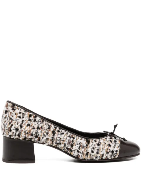 Tory Burch 45mm logo-plaque pumps